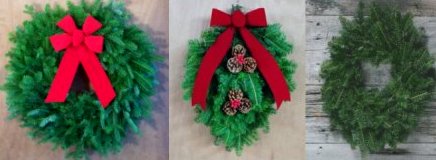Fund Raise with Maine Balsam Christmas Wreaths